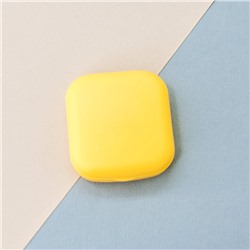 Контейнер для линз "Classic square", yellow
